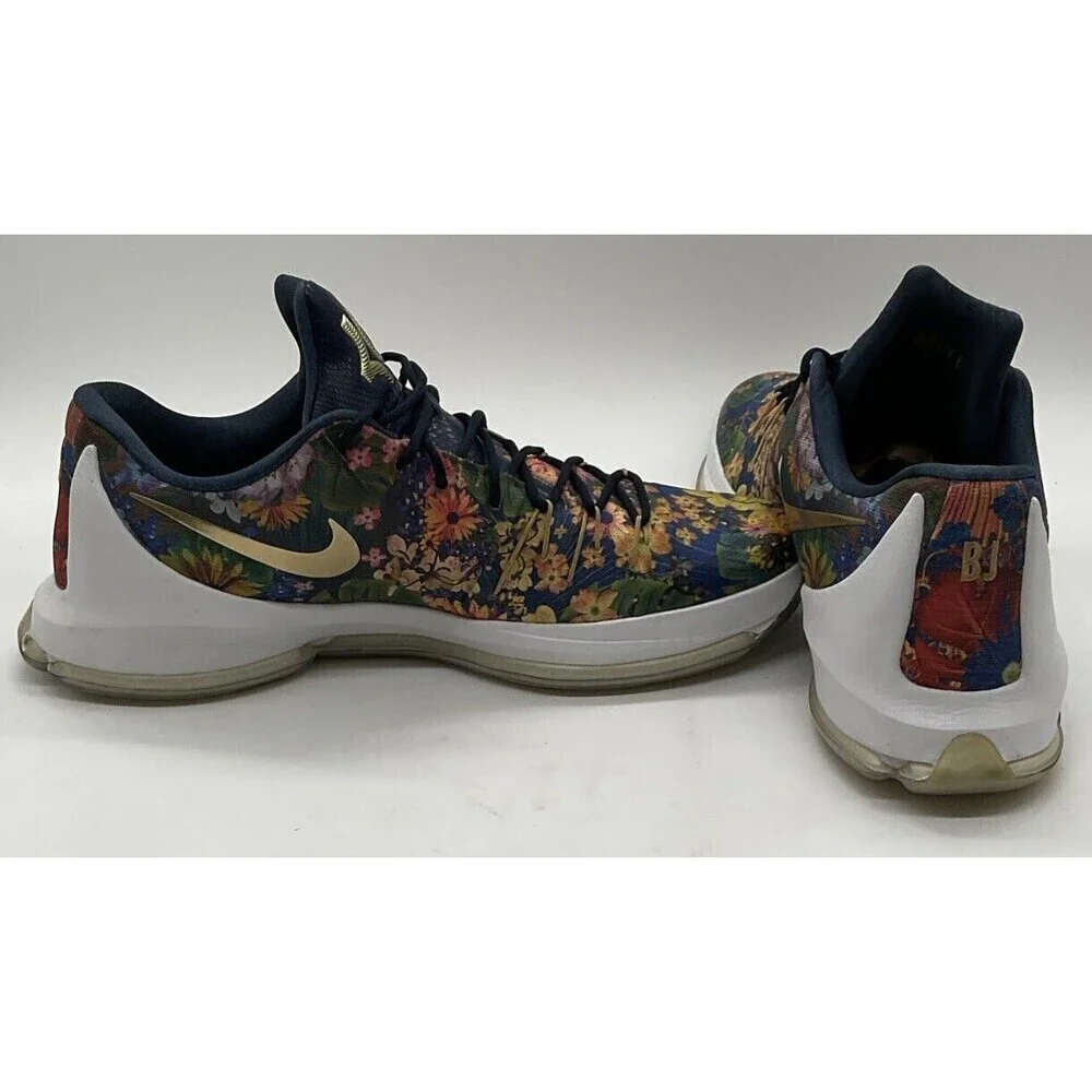 Nike ID 2016 KD Kevin Durant Floral Print US Size 17 818303-903